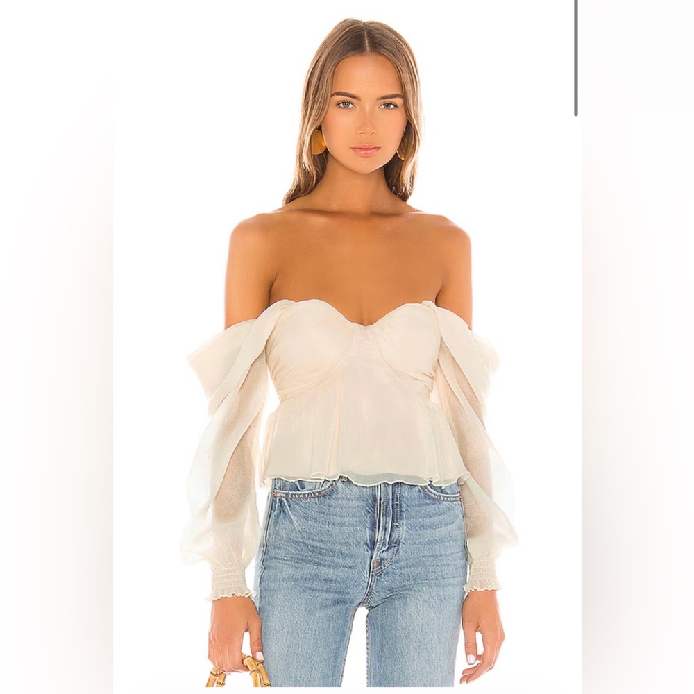 Revolve House of Harlow 1960‎ Off Shoulder Blouse